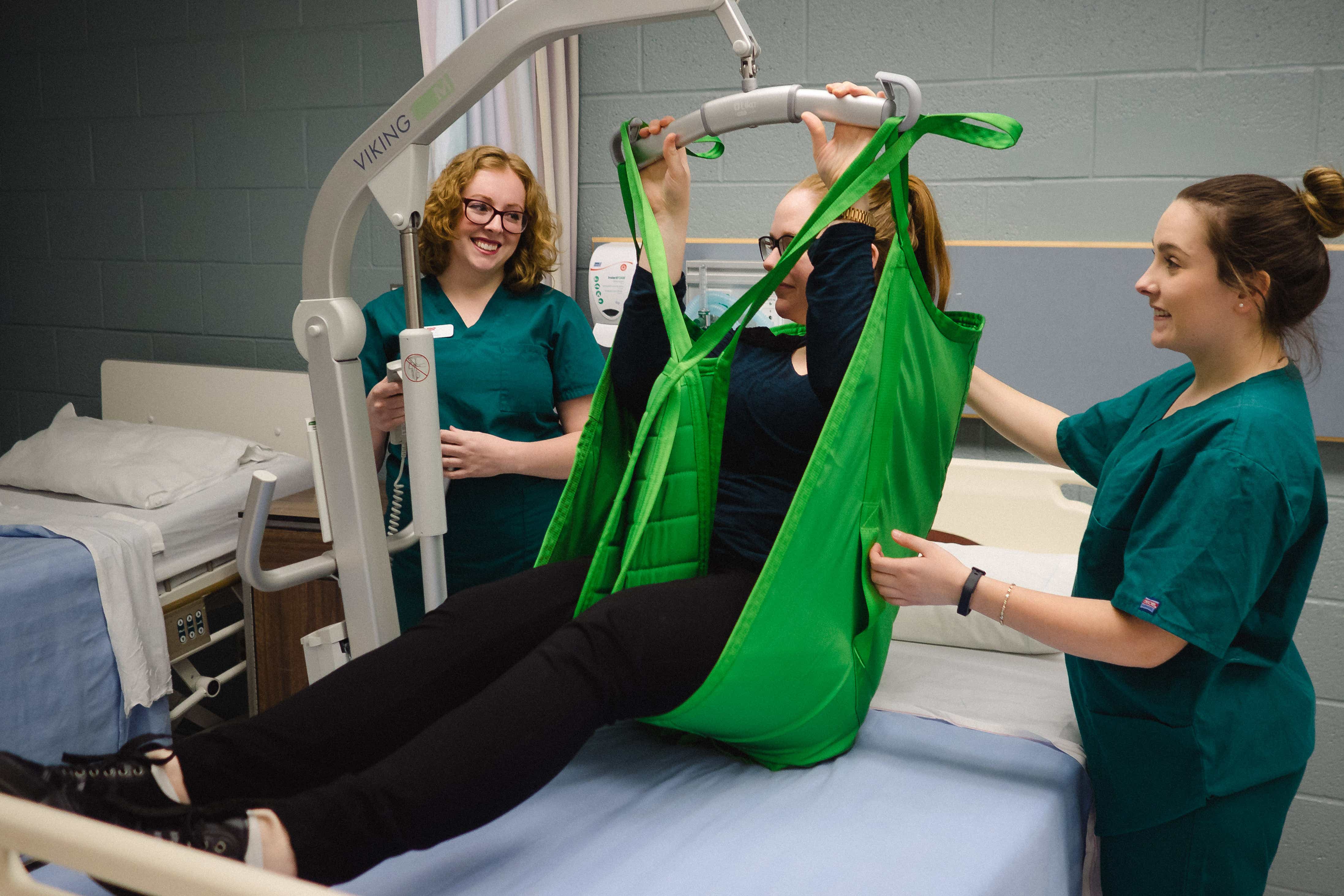 two female student nurses